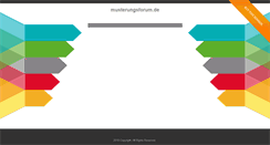 Desktop Screenshot of blog.musterungsforum.de