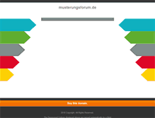 Tablet Screenshot of blog.musterungsforum.de